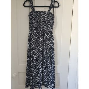 Abercrombie Smocked Midi Dress